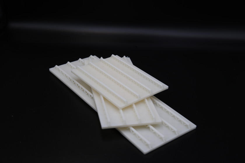3D-geprinte breedplaatvloeren op schaal 1:50