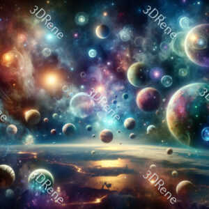 Poster Hemelse Mysteries: Betoverende Aanblik Universum