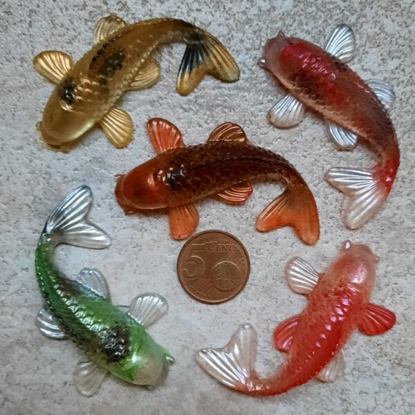 Resin koi karpers beeldjes