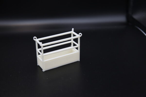 3D-geprinte man bak op schaal 1:50