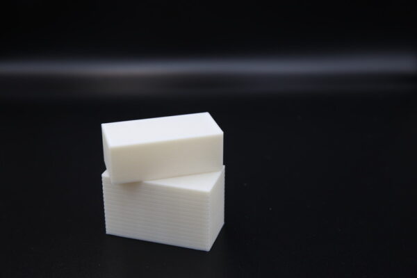 3D-geprinte plaatmaterialen op schaal 1:50