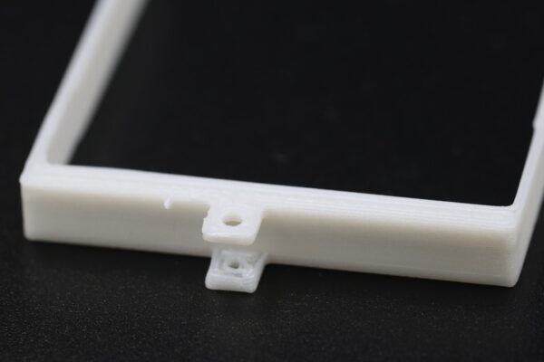 3D-geprinte trekhaak op schaal 1:50