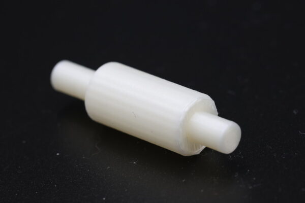 3D-geprinte uitlaat op schaal 1:50