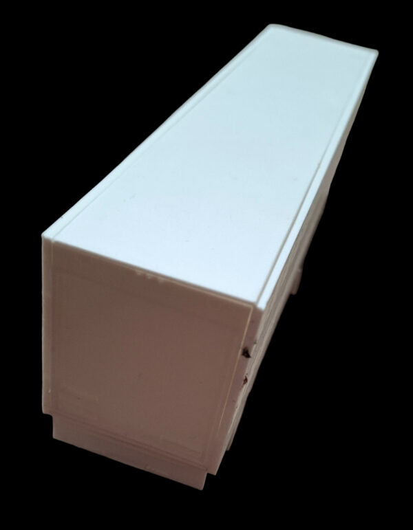 3D-model van een Veetrailer Van Rijssel 10,8 uit 1978, achterkant