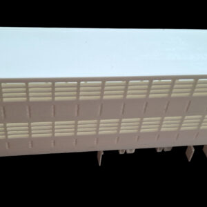 3D-model van een Veetrailer Van Rijssel 10,8 uit 1978, zijaanzicht