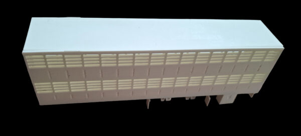 3D-model van een Veetrailer Van Rijssel 10,8 uit 1978, zijaanzicht