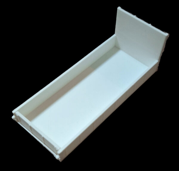 3D-geprinte laadbak 6 meter en 6 meter 70 – totaal , gedetailleerd model voor modelbouw.