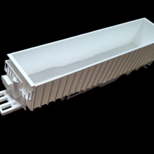 3D-geprinte Lag Kipper 56m³ schaal 1:87 en schaal 1:50 modelbouw, Bovenaanzicht