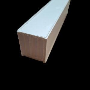 3D-geprinte 45 ft curtainside container voor modelbouw en diorama’s