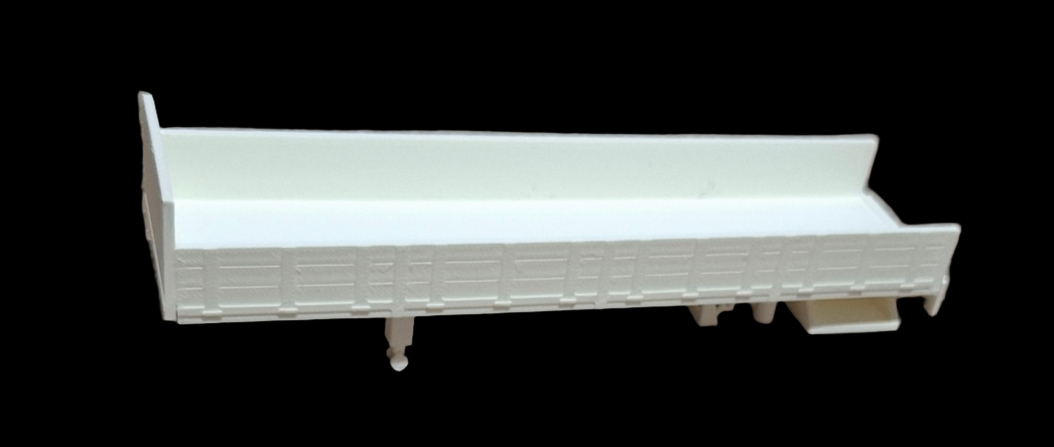 Biertrailer schaalmodel 3D geprint