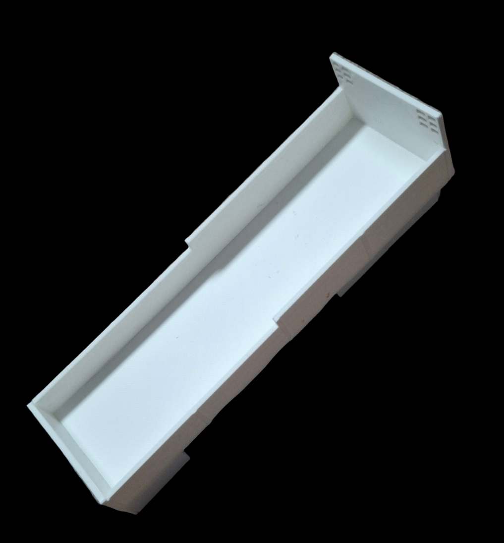 Laadbak 8 meter schaalmodel 3D geprint
