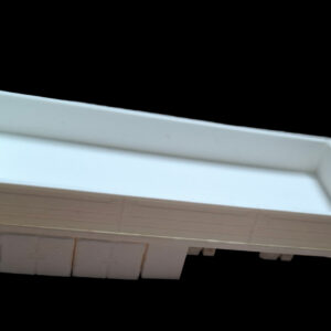 Laadwagen 12 cm schaalmodel 3D geprint voor modelbouw en transportdiorama's