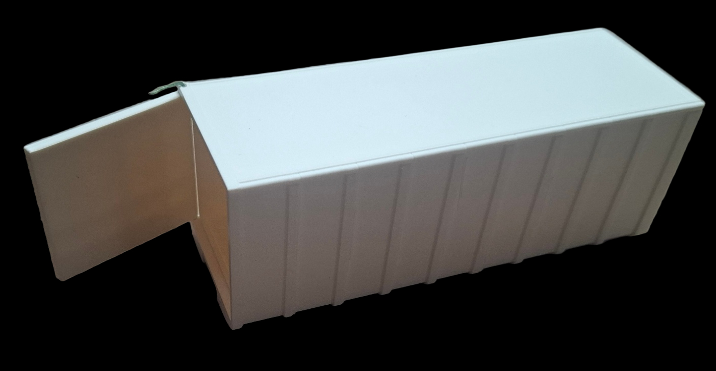 Perscontainer 40 kuub schaalmodel 3D geprint