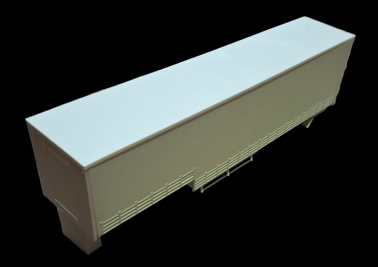 Semi Tautliner schaalmodel 3D geprint